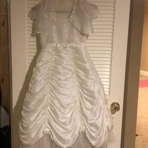 Beautiful boutique designer communion gown